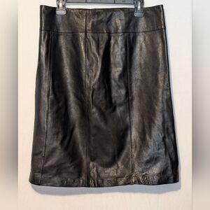 Women's Jaclyn Smith leather skirt. Sz. 14. Like New.